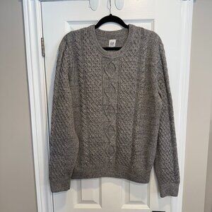 GAP Mens Cable Knit Sweater